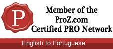 Member of the ProZ.com Certified PRO Network